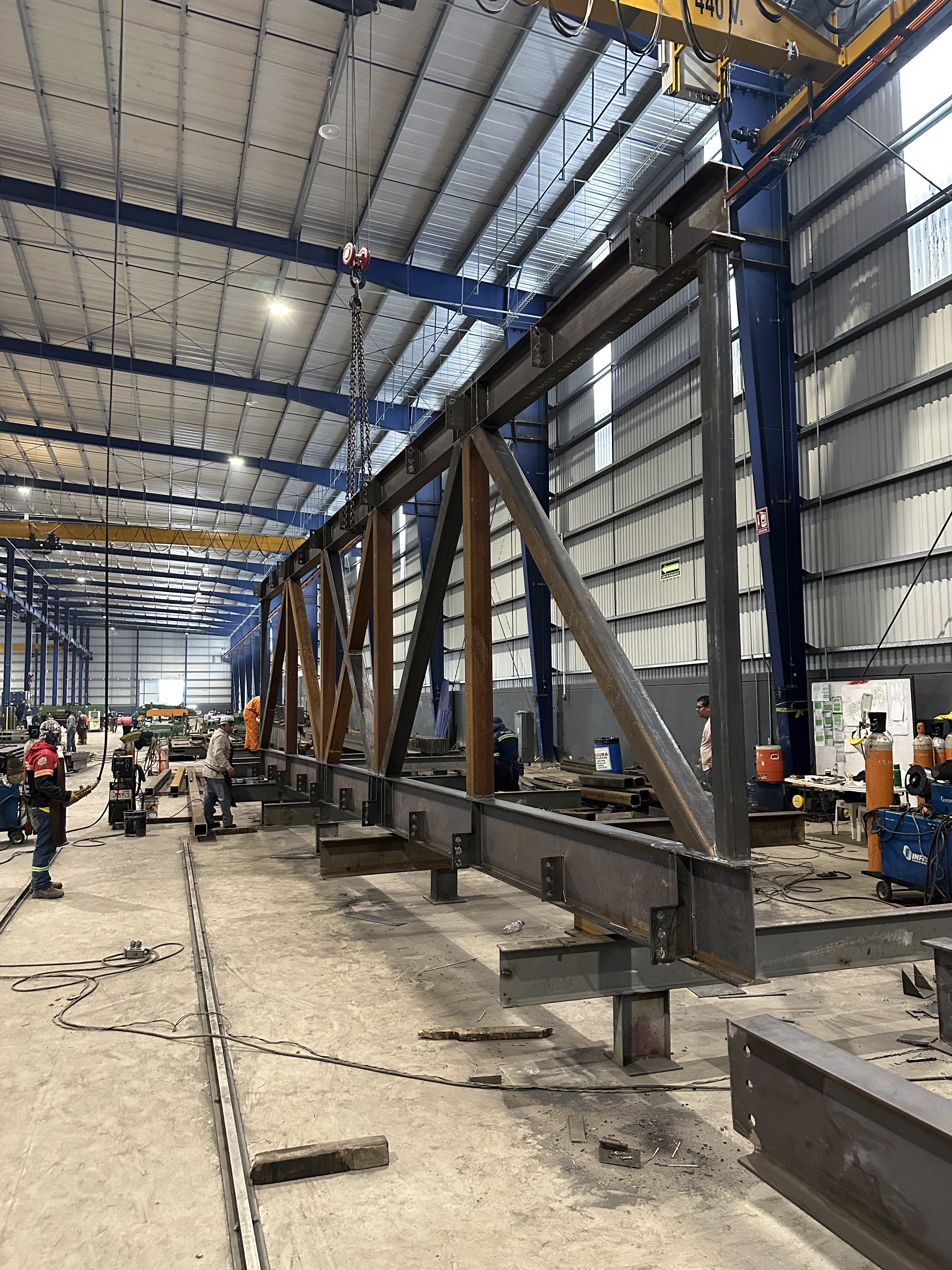 Obra en proceso de la ampliación del aeropuerto internacional de Cancún