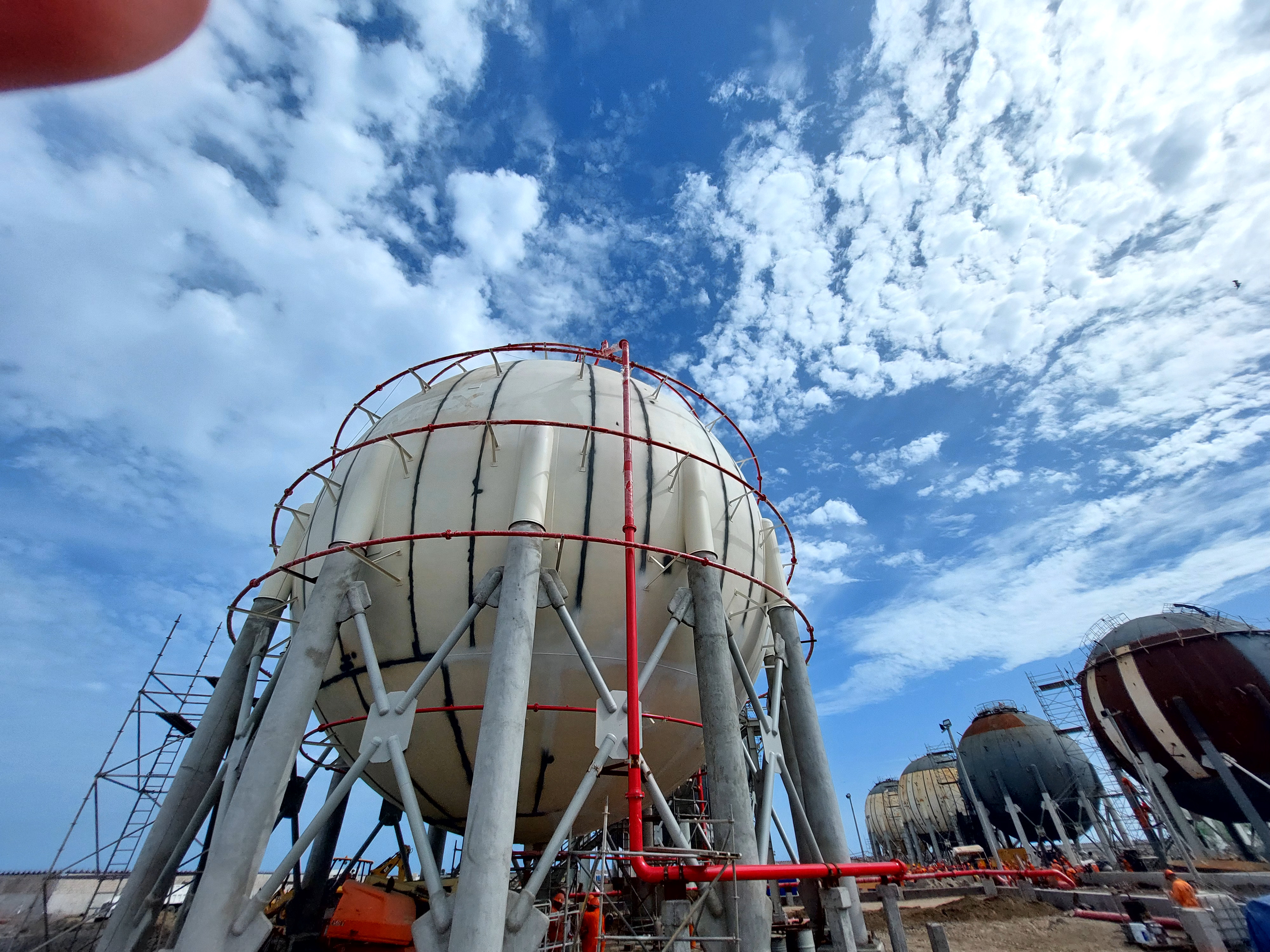 Instalaciones de la Refinería Olmeca